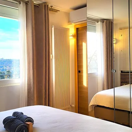 Le Bellevue - Beaux Avec Vue Splendide Lägenhet Palaiseau