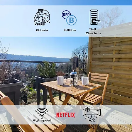 Le Bellevue - Beaux Avec Vue Splendide Lejlighed *